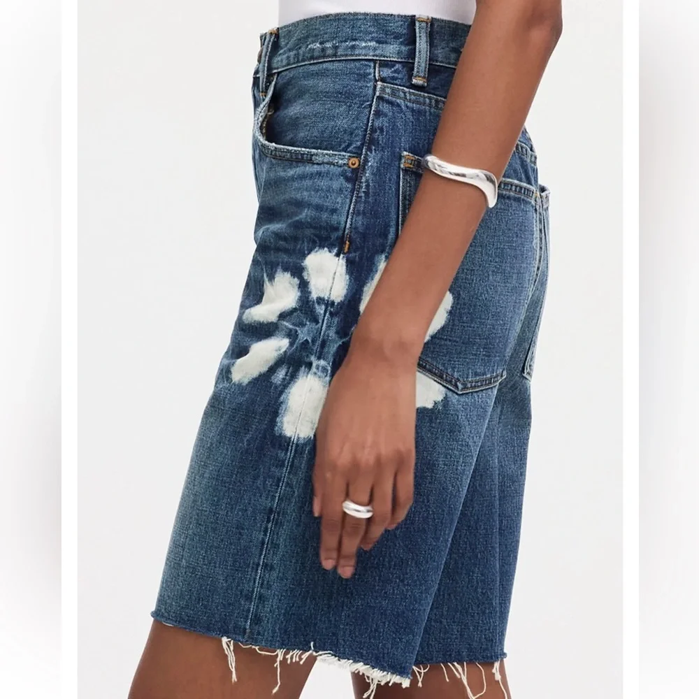 Madewell The Essex Long Baggy Short Size 25 New With Tag